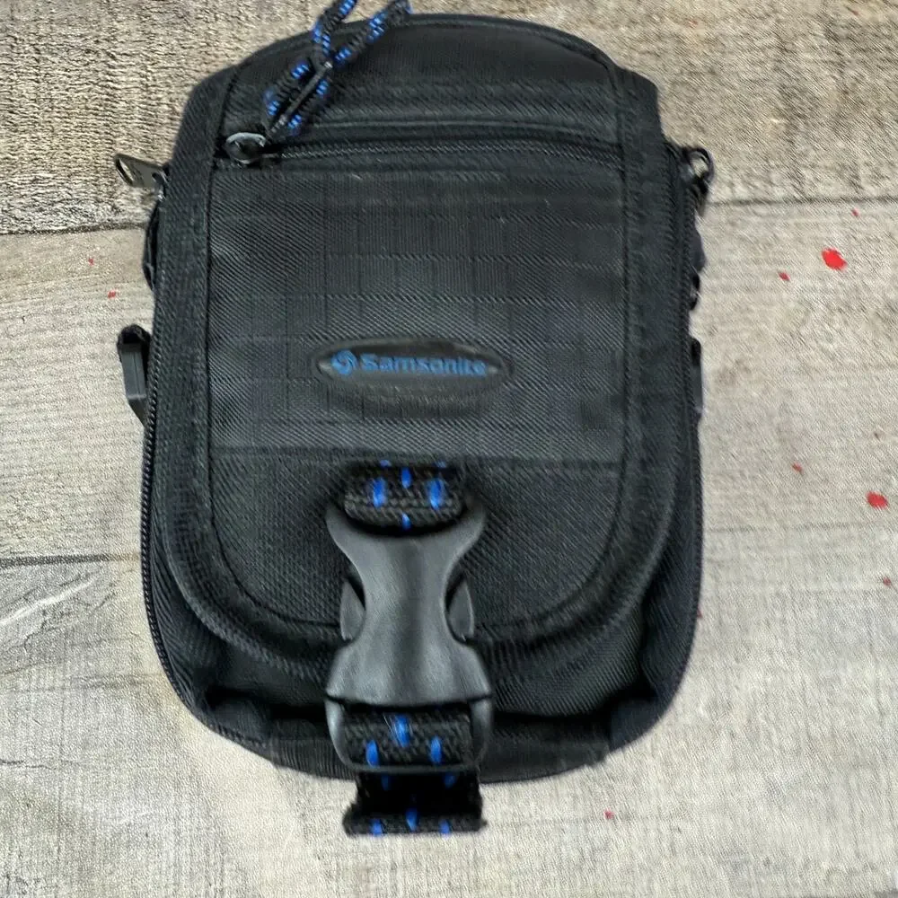 Samsonite Digital Camera Bag Small Padded Case Multiple Compartments No Strap